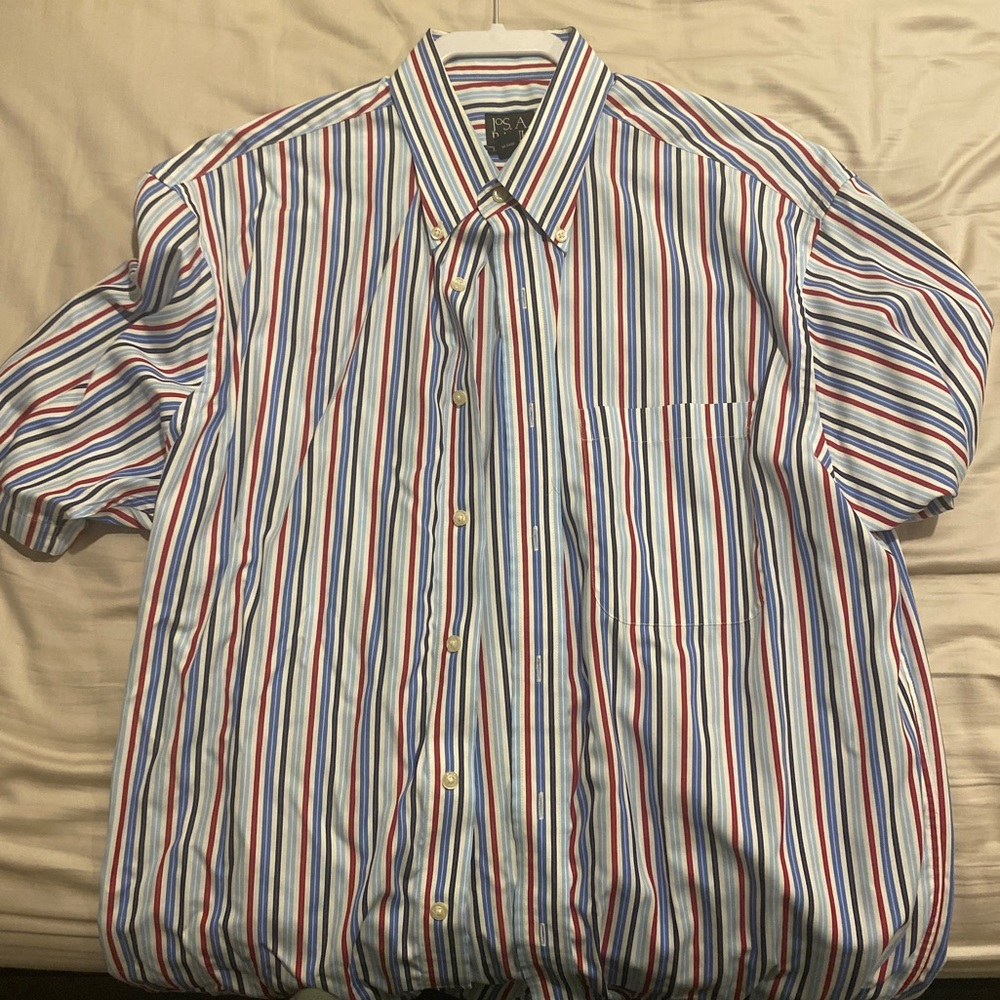 Joseph A. Bank L short sleeve button down